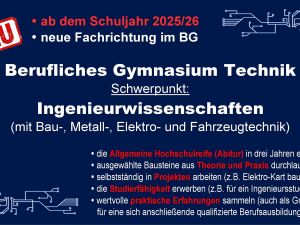 Berufliches Gymnasium Technik